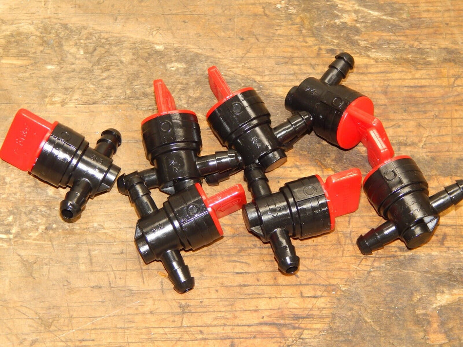 Genuine OEM Briggs & Stratton 4265, 698183 Fuel Shut Off Valves QTY.7