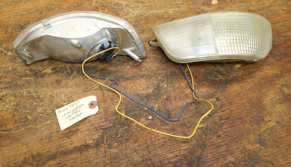 Areins Grand Sierra Garden Tractor Headlights (2) 03647200, 03647300