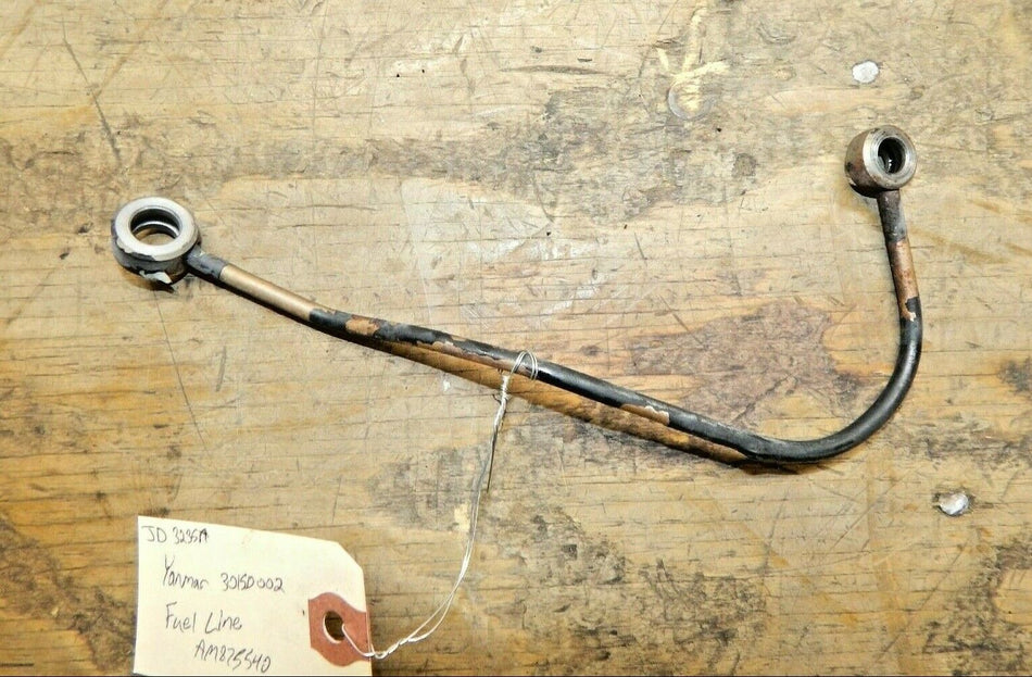 John Deere 3235A Yanmar 3TNE84 Engine Fuel Line AM875540