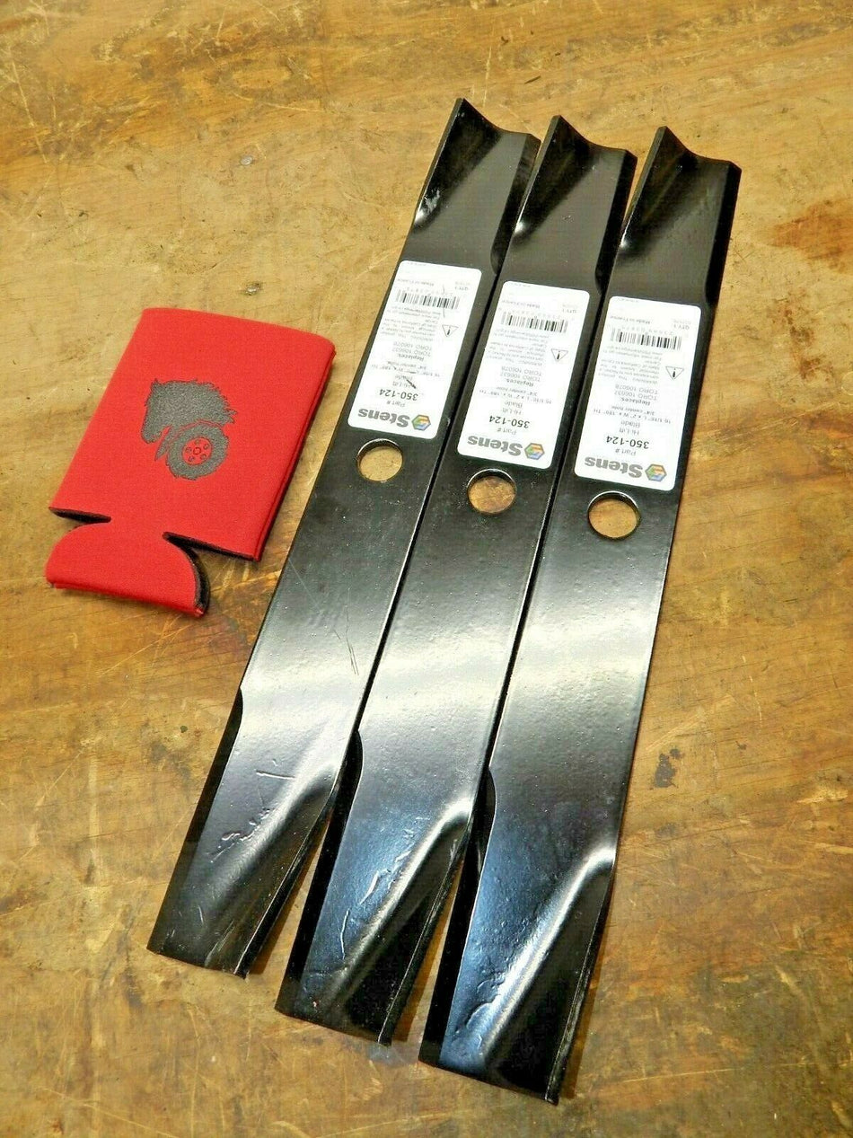 Wheel Horse 414-8 48" Mower Deck Blades SET OF 3- 106637