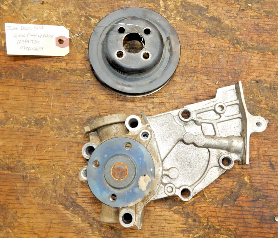 John Deere 825I Water Pump with Pulley MIA11730 MIU12659