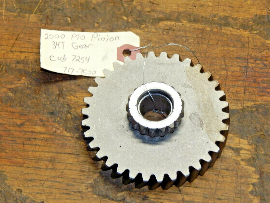 Cub Cadet 7254 Sub Compact Tractor-2000 PTO Pinion (34T Gears) 717-3500