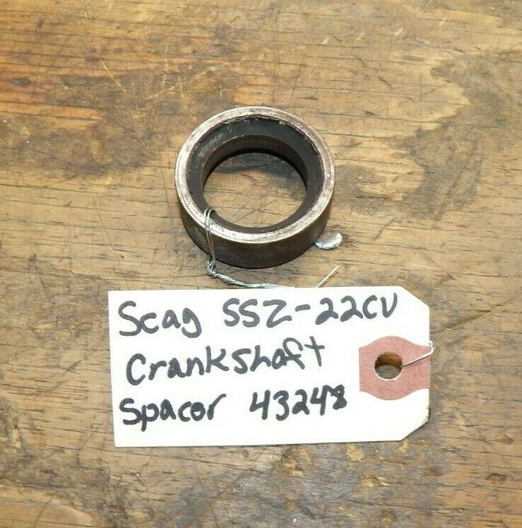 Scag Super Z Model# SSZ-22CV Crankshaft Spacer 43248