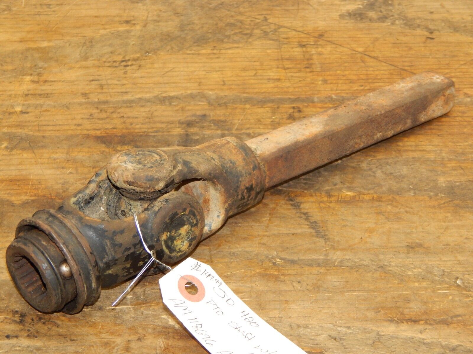 John Deere 420 Mower Deck PTO Shaft W/ Collar AM118696, AM39649 – Adams ...