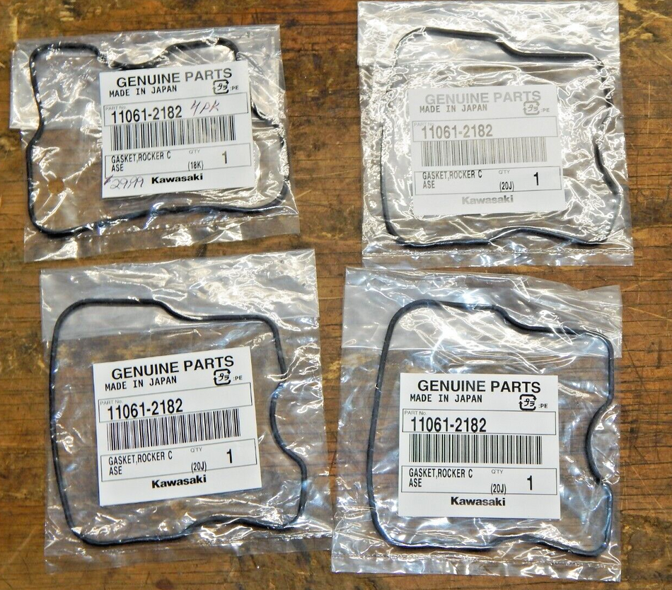 Genuine Kawasaki Pack Of Four Roker Case Gasket 11061-2182