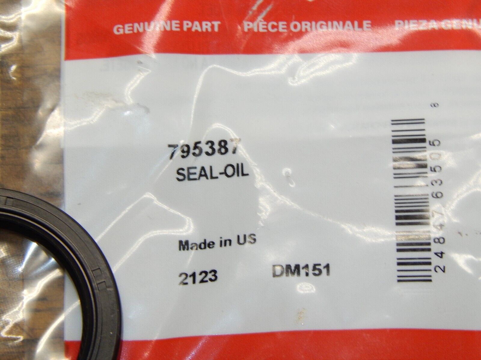 Genuine OEM Briggs & Stratton 795387 Oil Seal QTY.1 – Adams Small ...