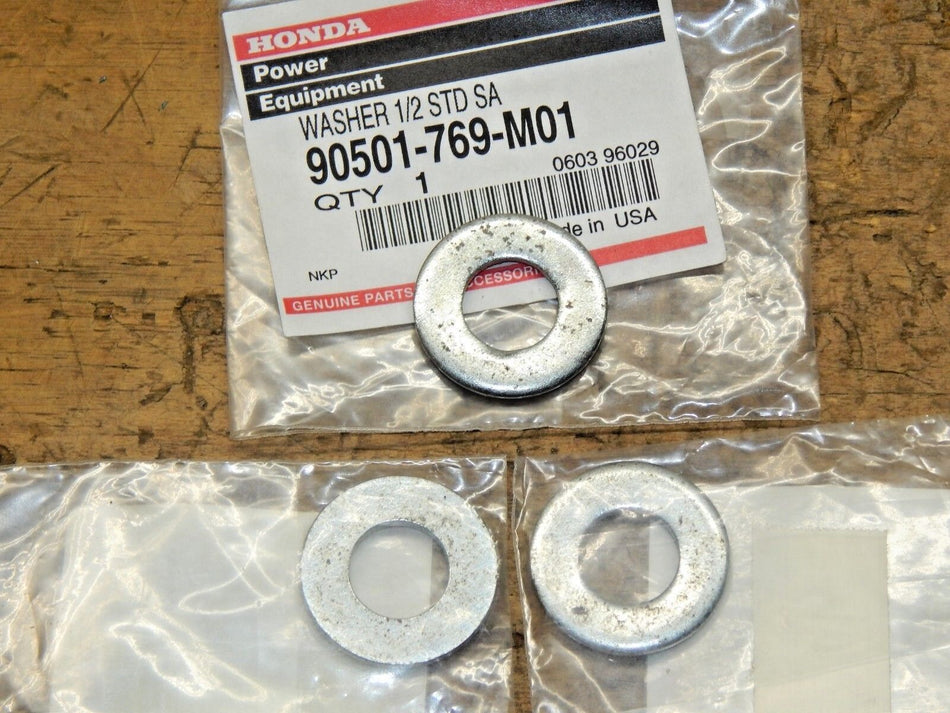 Honda OEM Washer #90501-769-M01- QTY.3-NEW