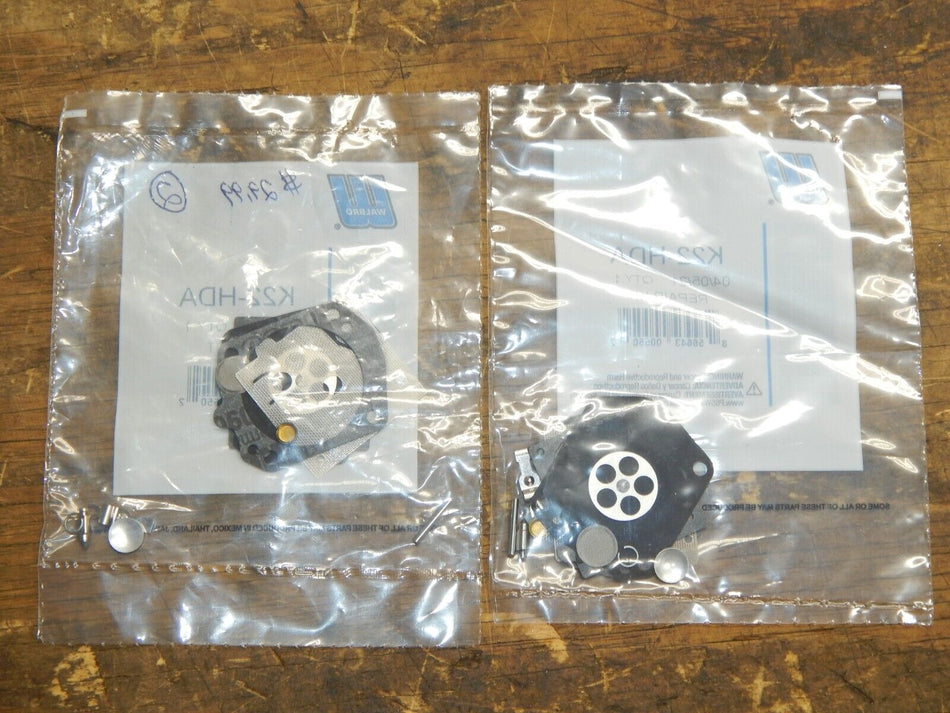 Genuine OEM WALBRO SET OF TWO Repair Kits K22-HDA