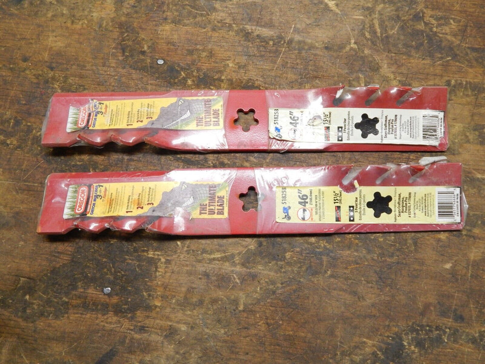 Oregon Gator Mulcher Blades, Red 46" 518258