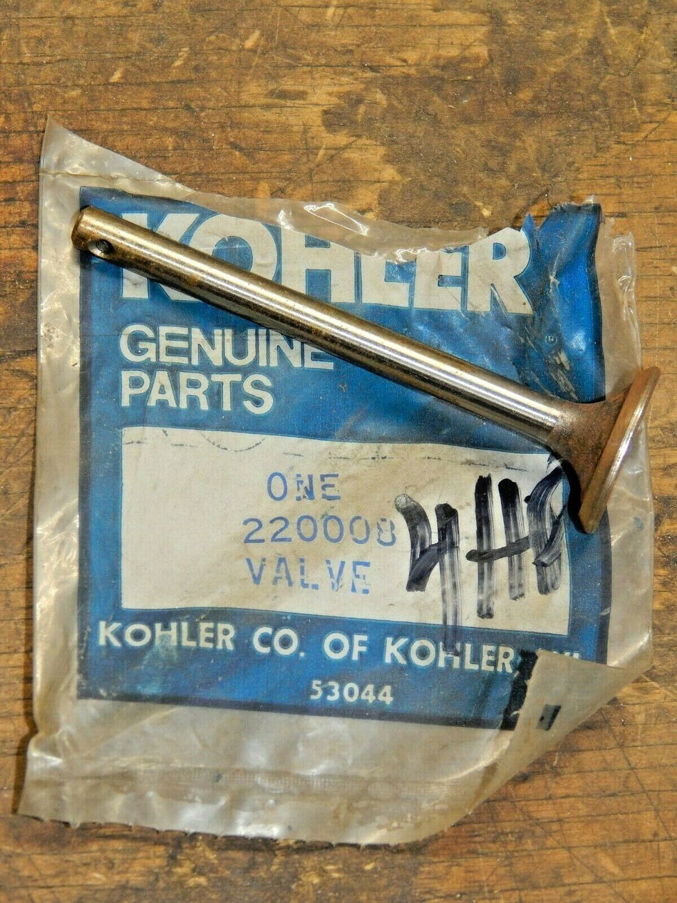 220008 Valve Genuine Kohler Original Part NOS