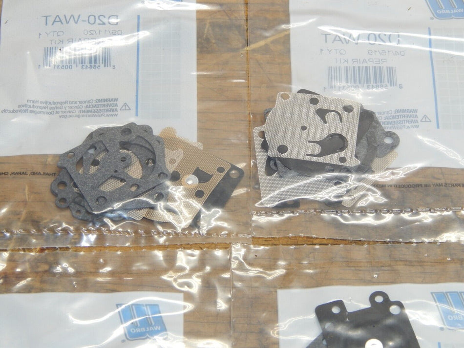 Genuine OEM WALBRO SET OF SIX PACKS Repair Kits D20-WAT