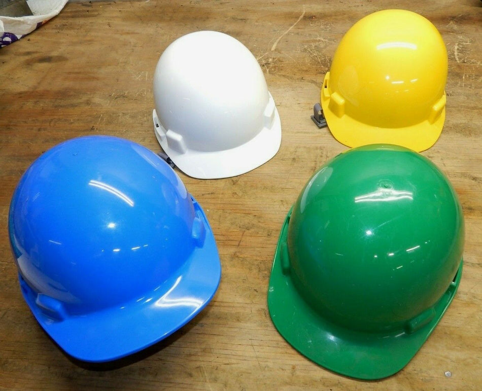 Body Guard Hard Hat 1330133, 1330138 (1 White, 1 Yellow, 1 Blue, 7 Green)