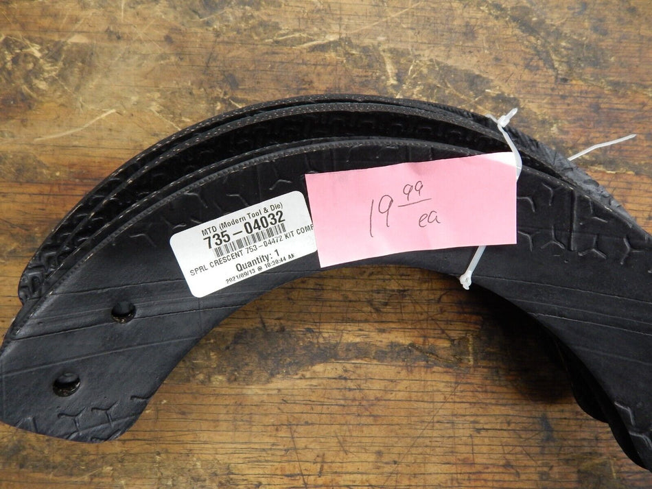 OEM MTD Rubber Spiral Auger Paddle 753-04032