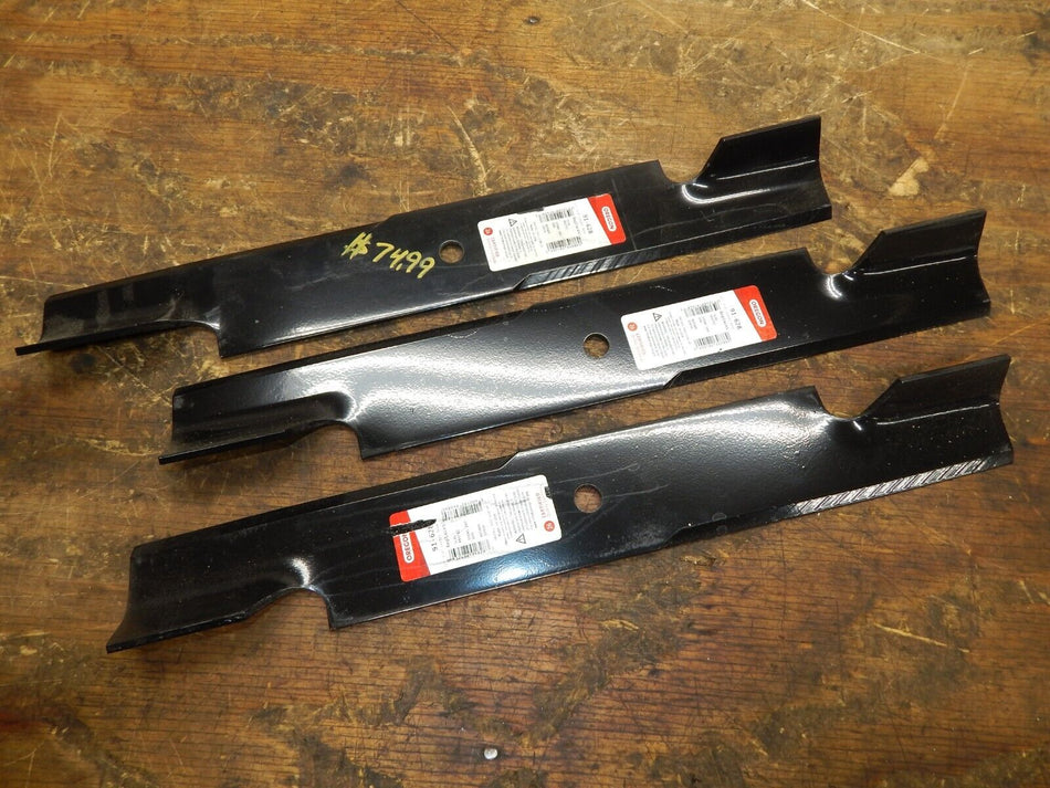 Genuine Oregon Set of Three Blades 91-628 481712 340-099 10930