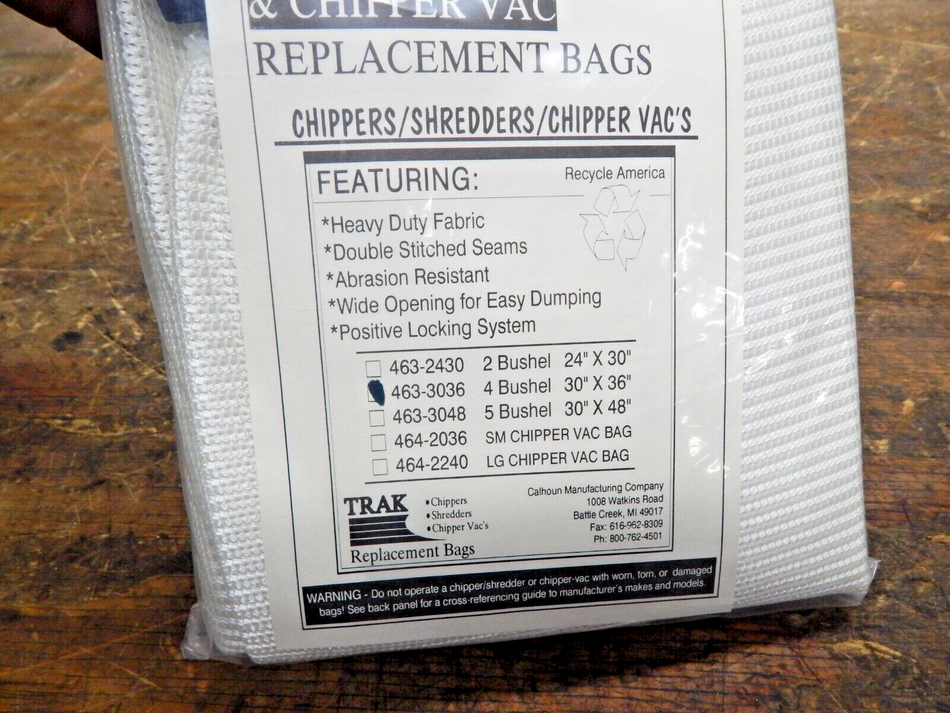 Genuine TRAK  30"x36" Chipper/Shredder Vacs 4 Bushel 463-3036