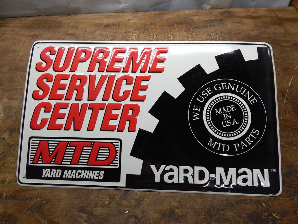 Yardman Sign (#1) Measures 75.5" x 45"