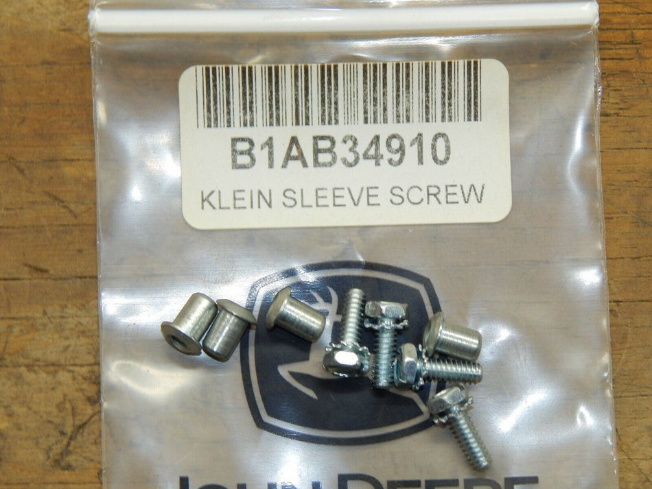 Sunbelt OEM Klein Sleeve Screw #B1AB34910- QTY.4-NEW