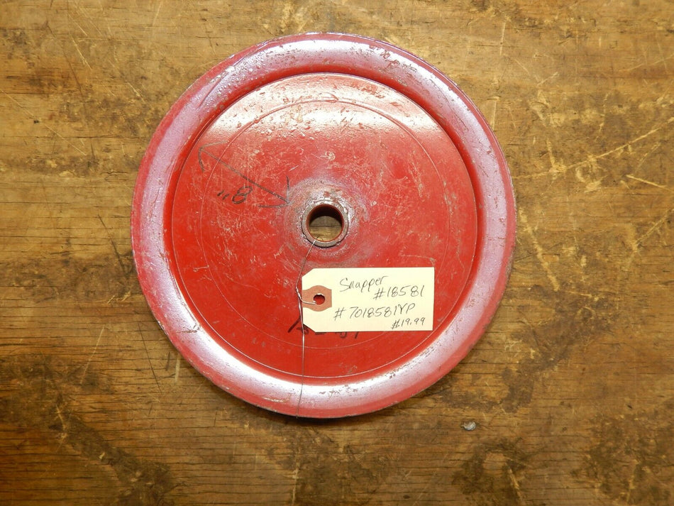 Snapper Mower- 8" Wide Pulley #185871, #7018581YP