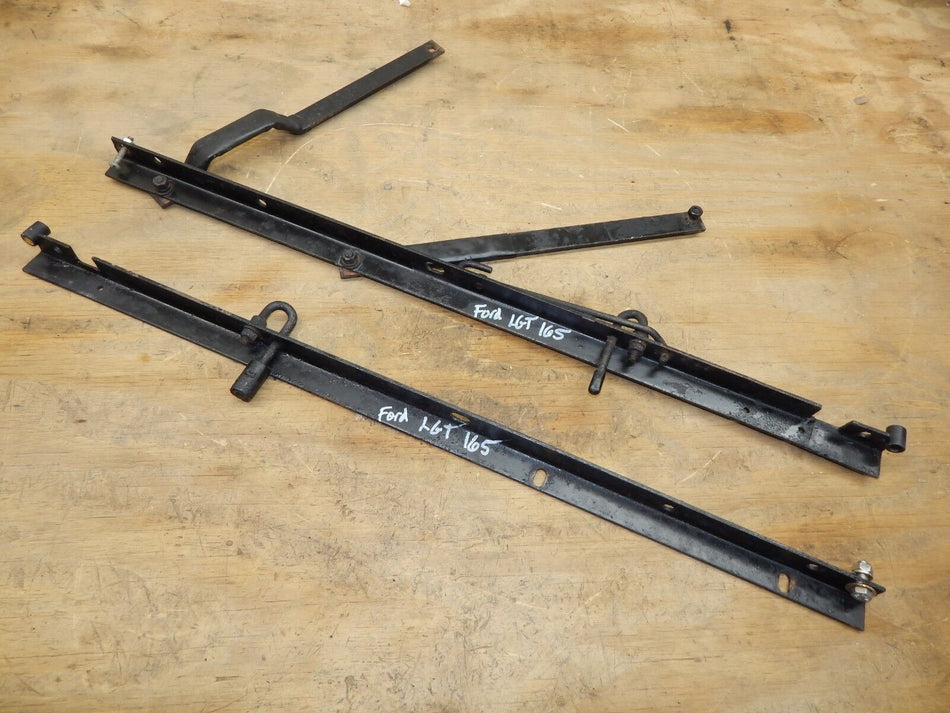 Ford LGT 165 Garden Tractor-Hood Mount Bars SET (2)-USED