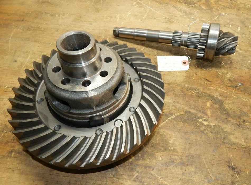 Kubota L3010 4WD Tractor- Transmission TA240-99340 Ring & Pinion Bevel Gear Set