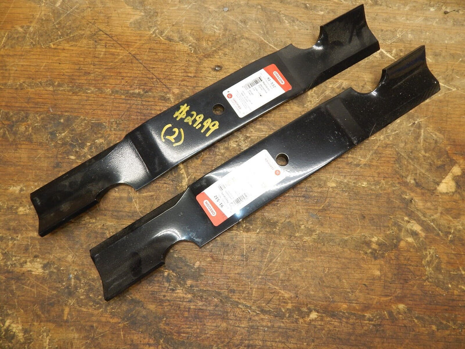 Genuine Oregon Set of Two Blades 91-532 320239 320-036 13463