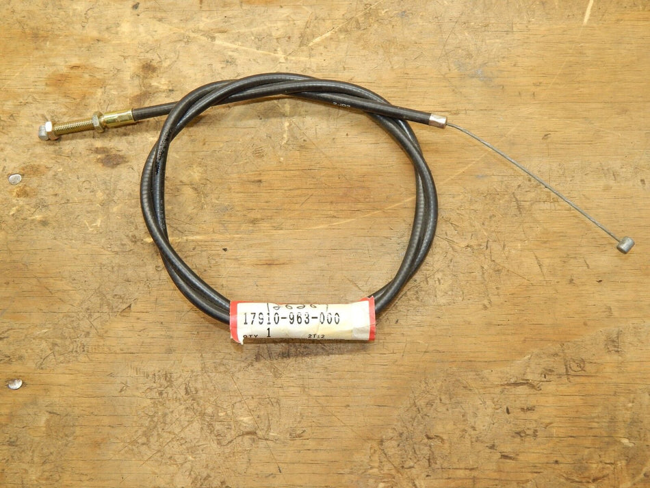 Honda OEM Throttle Cable #17910-963-000 QTY.1 -NEW