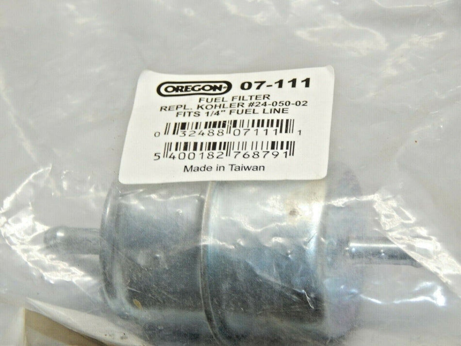 Oregon OEM 07-111 replacement fuel filter 10 micron koh[752]