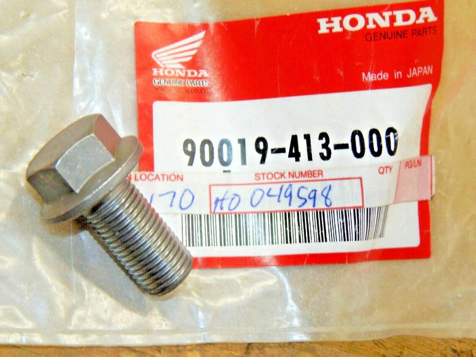 Honda OEM Oil Pump Flange Bolt #90019-413-000- QTY.1-NEW