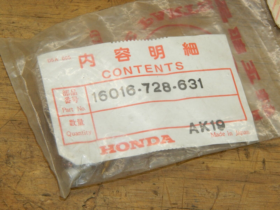 Honda OEM Screw Set Part#16016-728-631 QTY.1 -NEW