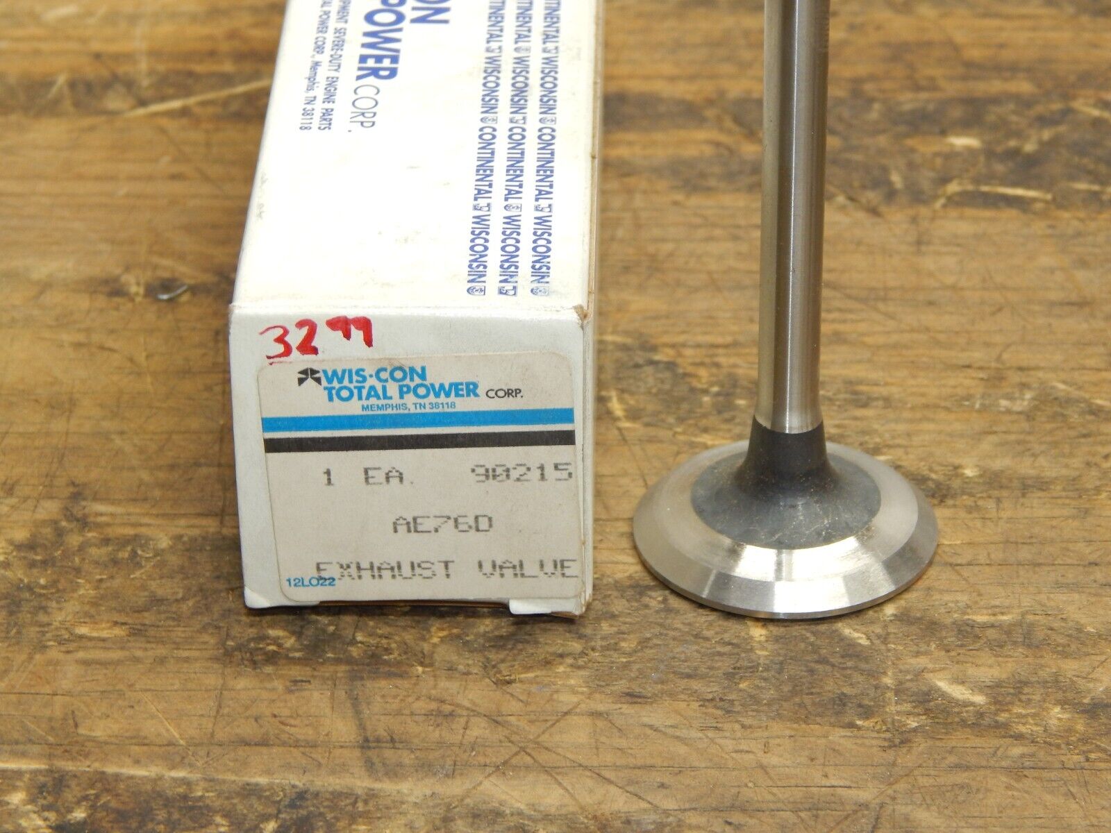 Genuine OEM WISCONSIN Exhaust Valve 90215 – Adams Small Engine LLC
