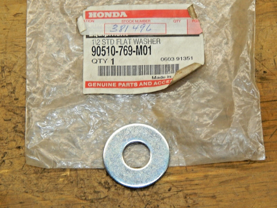 Honda OEM Washer Part#90510-769-M01 QTY.1 -NEW