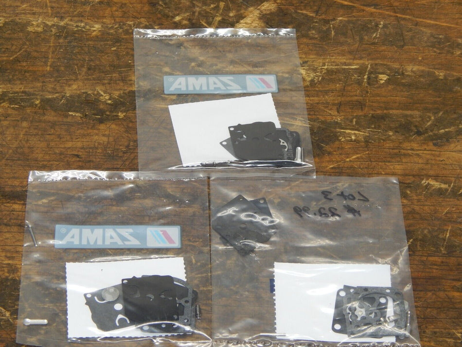 Genuine OEM ZAMA Pack of Three Rebuild Kit RB-44