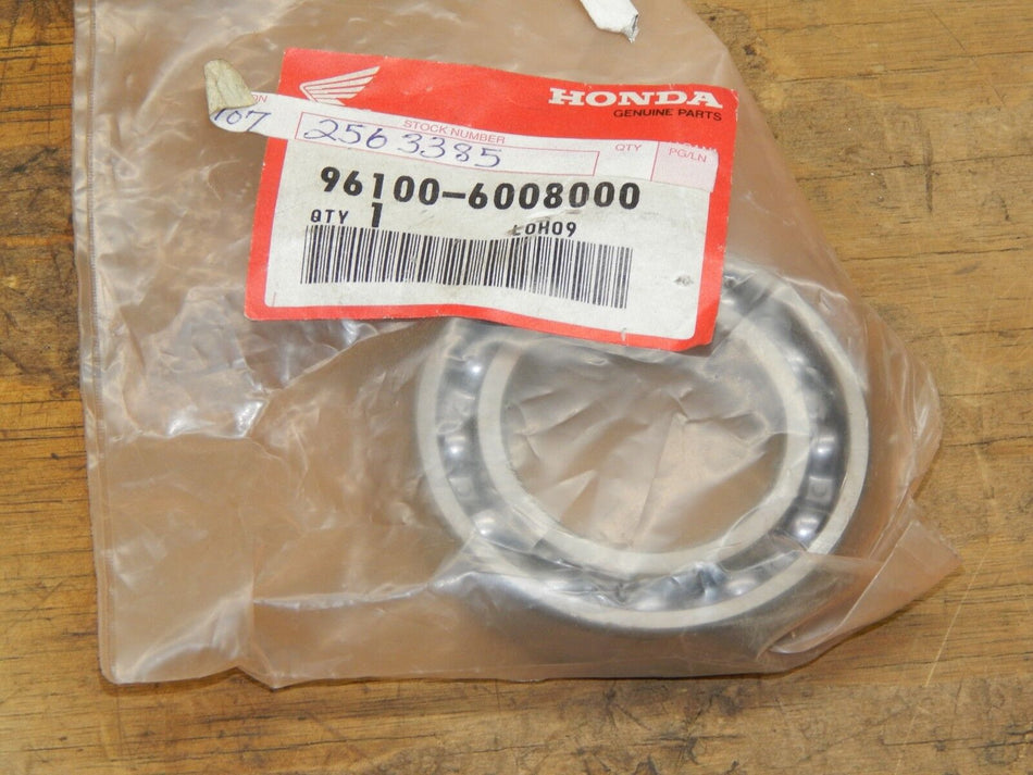 Honda OEM Primary Bearing Part#96100-6008000 QTY.1 -NEW