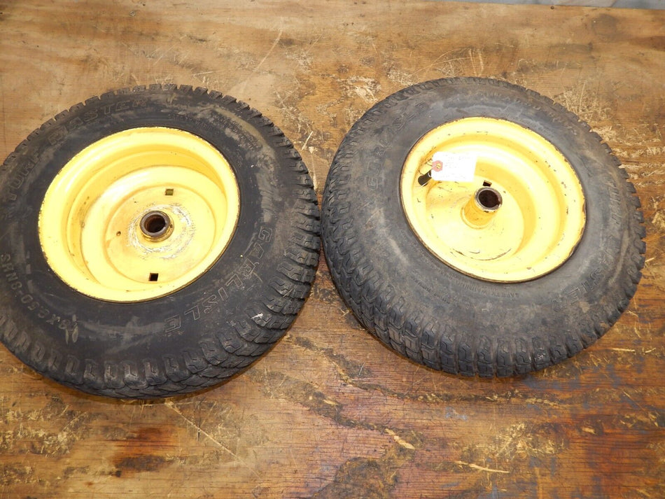John Deere F510 Drive Tire/Rims SET (2) AM106362, M93530