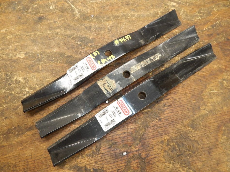 Genuine Oregon Set of Three Blades 91-428  70080-00450 330-530