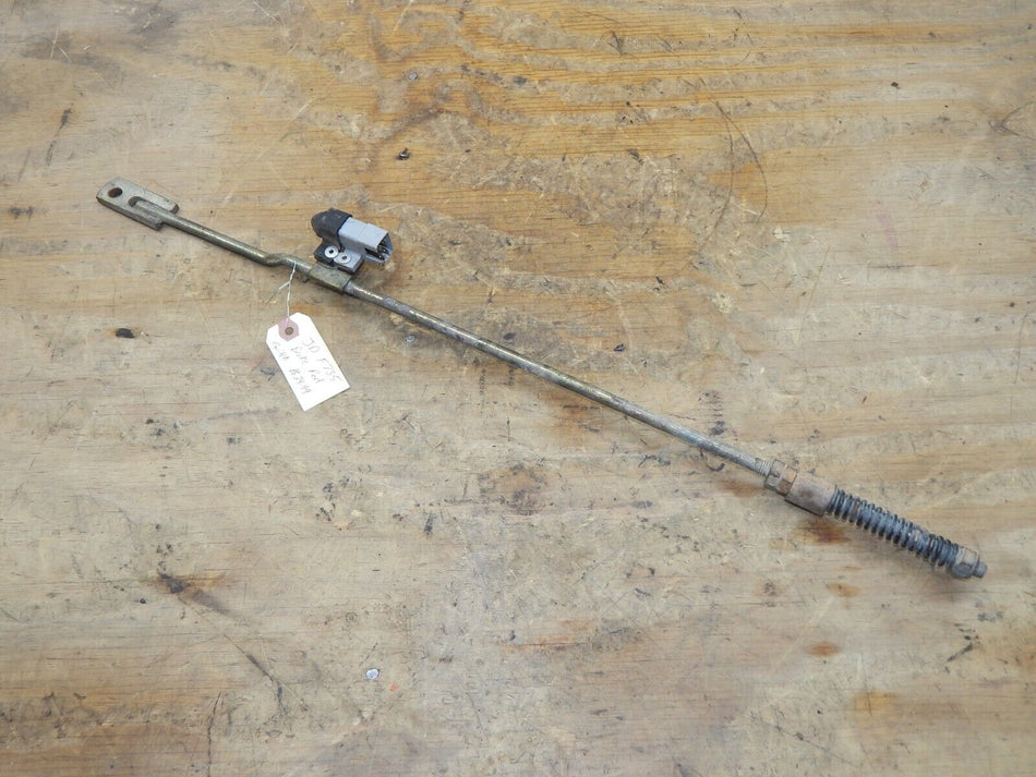 John Deere F735 Diesel Front Mount Mower- Brake Rod w/ Switch AM108068,AM128925