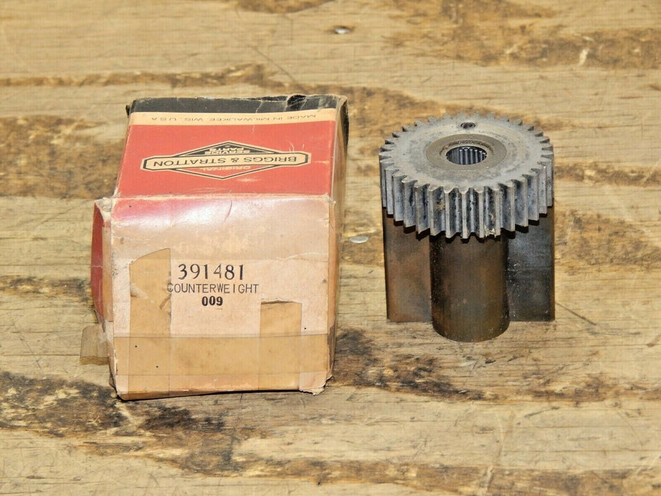 Genuine OEM Briggs Counterweight 391481
