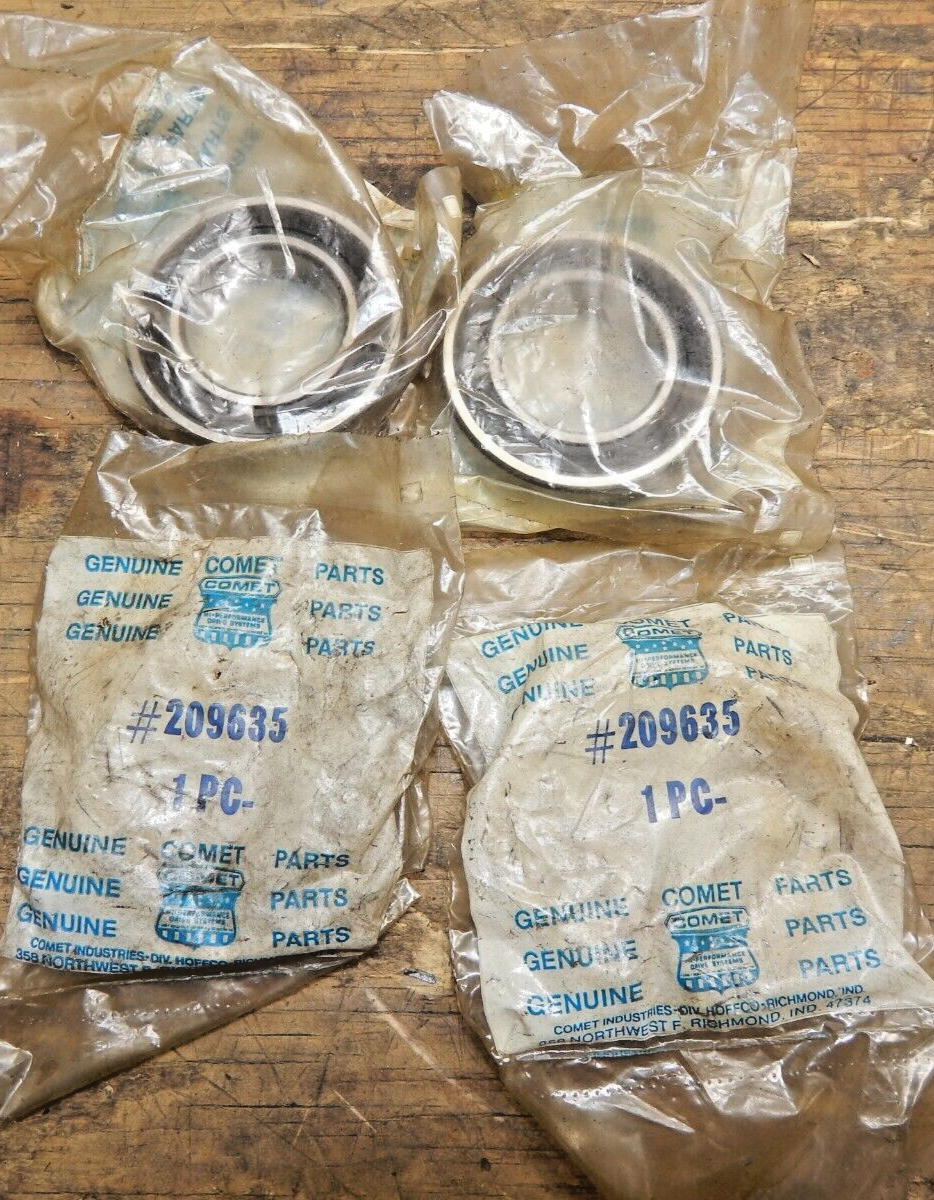 OEM Genuine COMET pack of four bearings 209635
