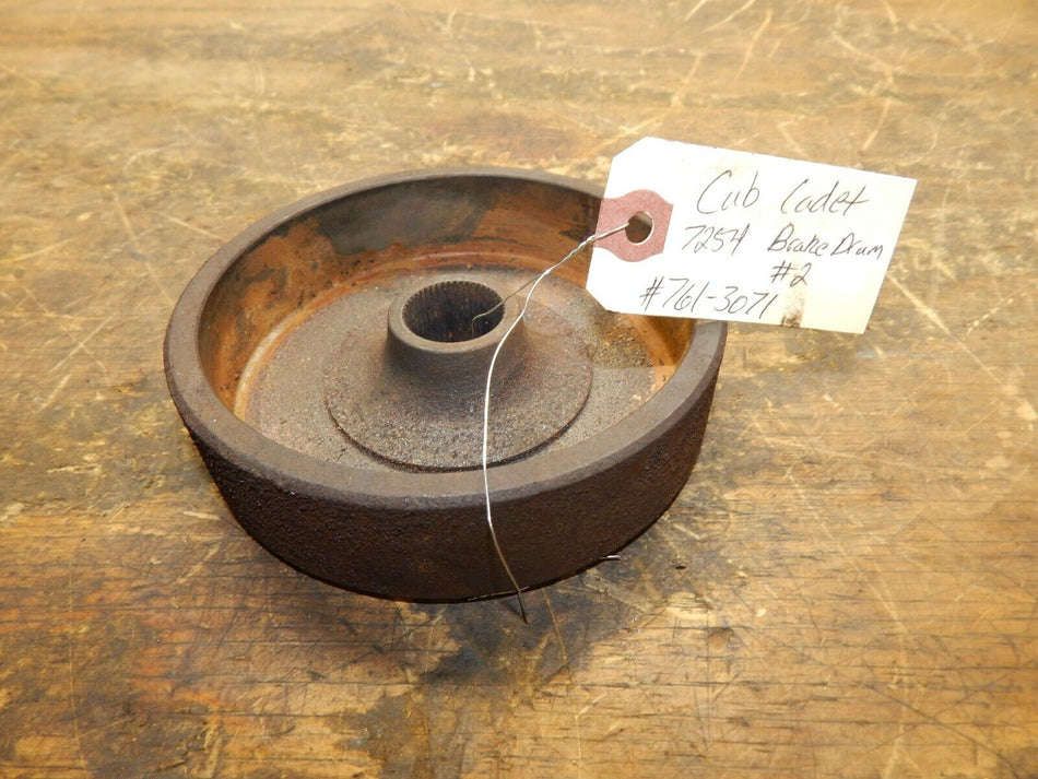 Cub Cadet 7254 Sub Compact Tractor 4WD-Brake Drum #2   761-3071