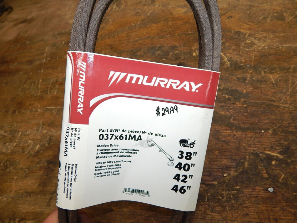 Genuine Murray Belt 037x61MA