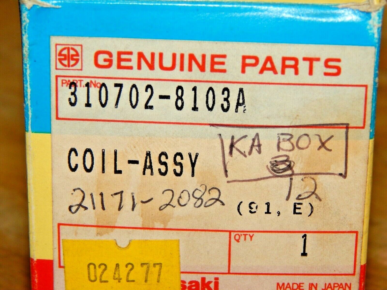 Kawasaki OEM Coil- Assembly #310702-8103A-QTY.1-NEW â Adams Small Engine LLC