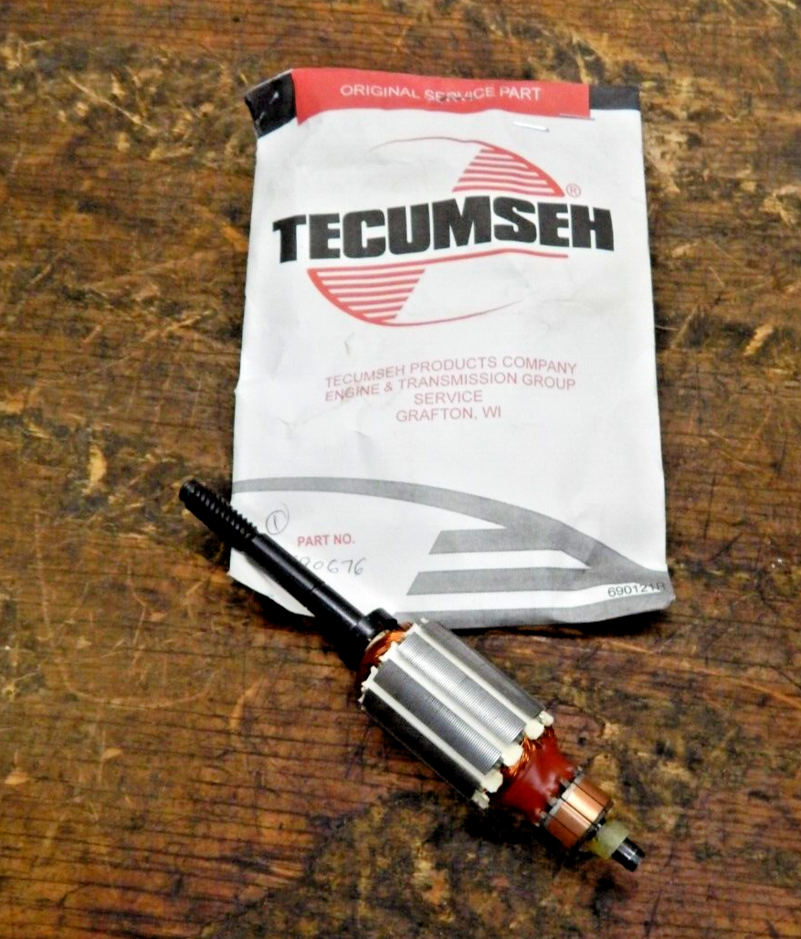 Genuine OEM Tecumseh Electric Starter 590676 Armature