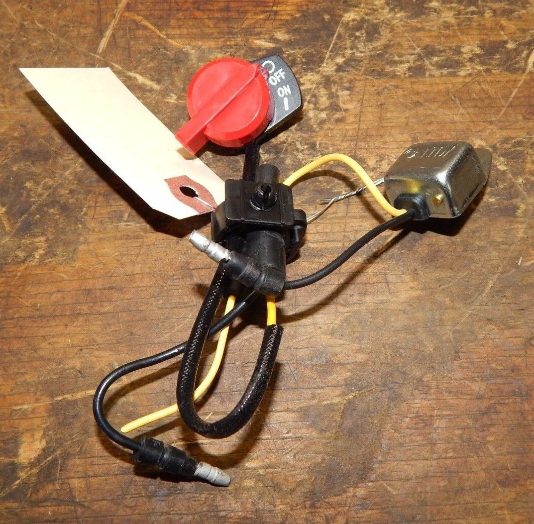 Honda GX120 Low Oil Sensor 34150-ZH7-013 with Kill Switch 36100-ZE1-01 ...