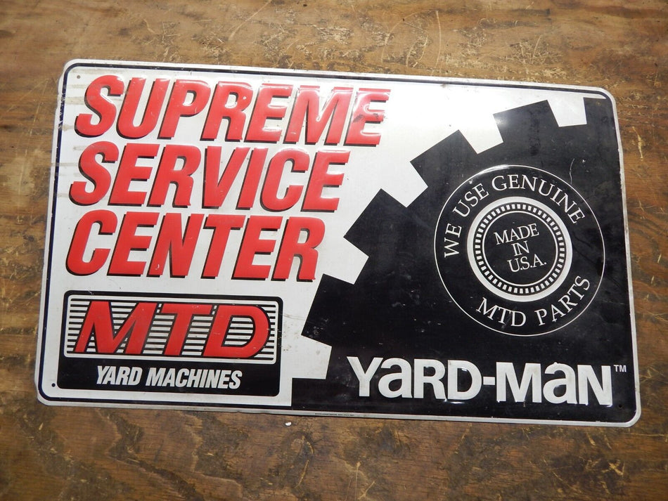 Yardman Sign (#2) Measures 75.5" x 45"