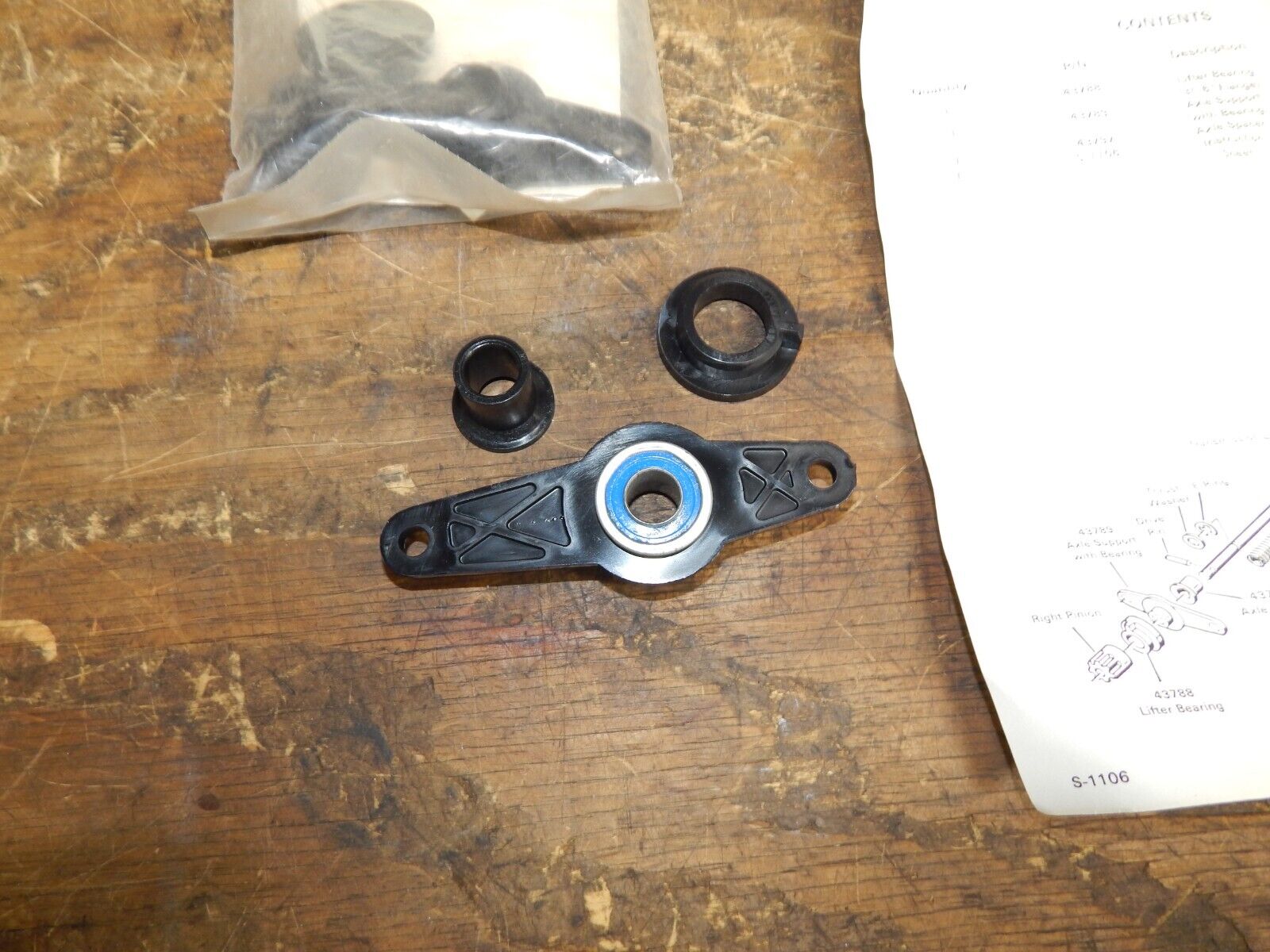 4 Pack Mower Bushings 4-Pack - Replacement For 93064 & Similar