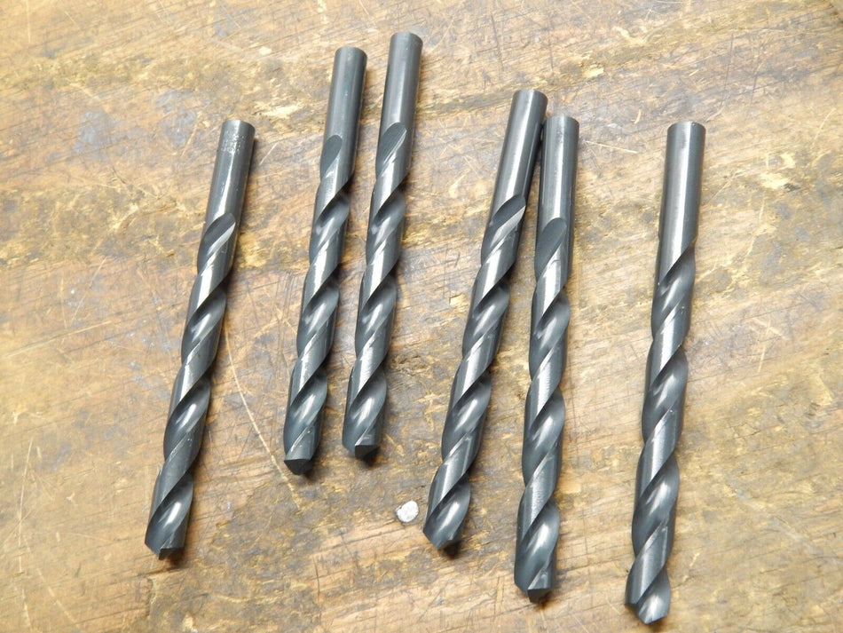 Fmt Jobber Drill Bit 15/32" HSS 118° Black Oxide Finish 6 Pack