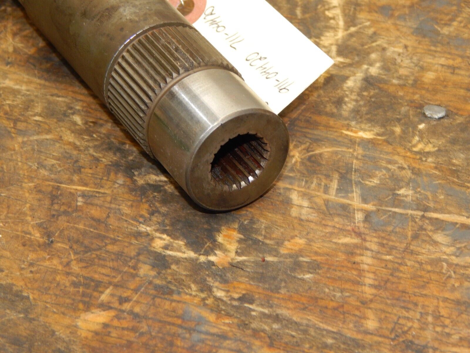 Cub Cadet 5252E Tractor Clutch Input Shaft 91104420, 71104420 Adams